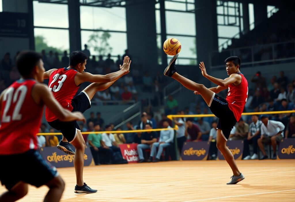 Coordination and Balance in Sepak Takraw