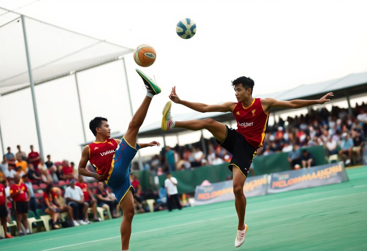 Coordination and Balance in Sepak Takraw