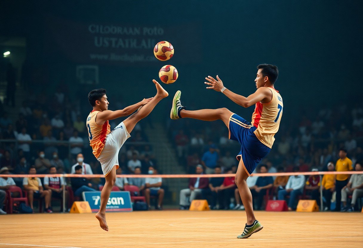 Coordination and Balance in Sepak Takraw