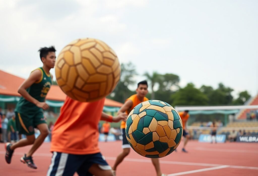 Sepak Takraw formations