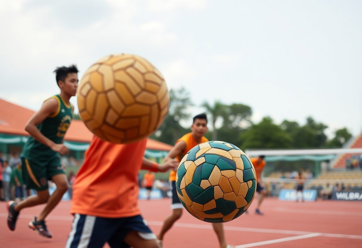 Sepak Takraw formations