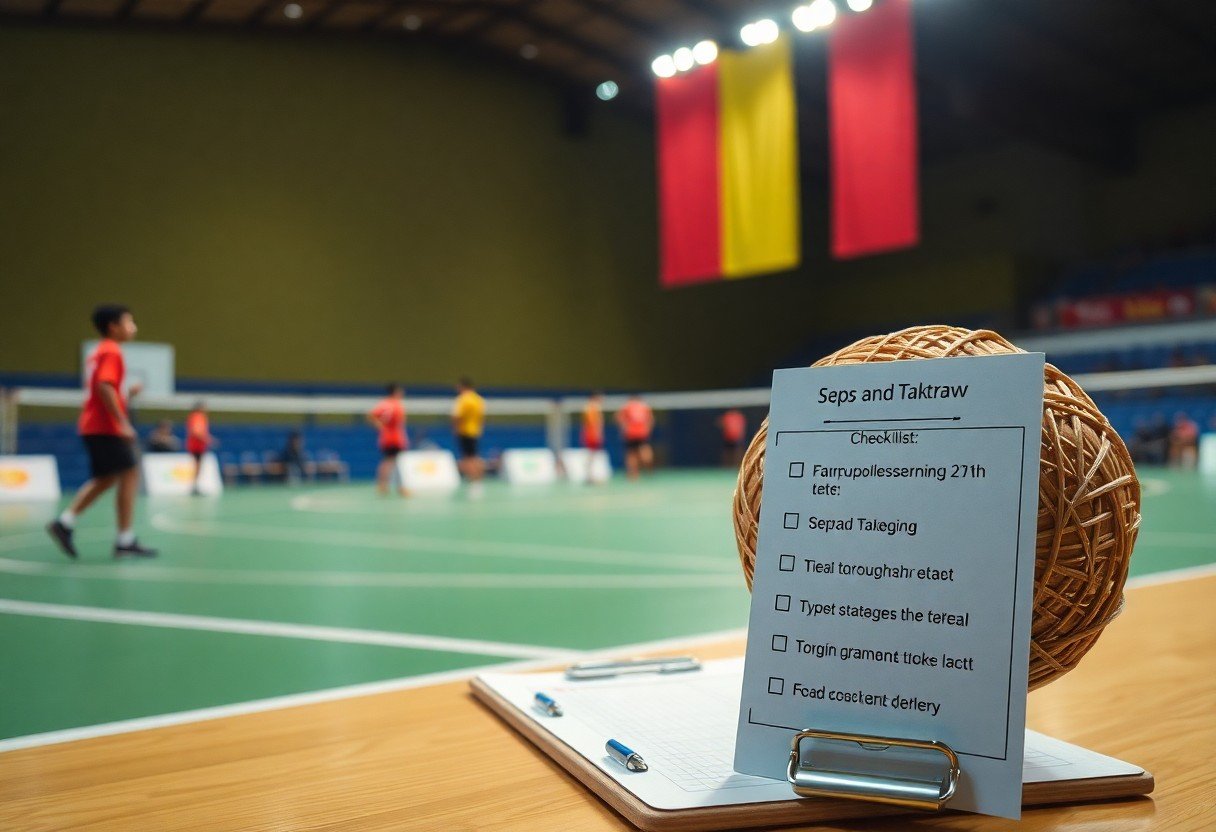 Sepak Takraw tournament preparation