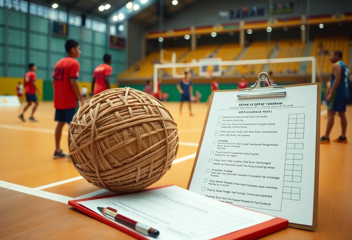 Sepak Takraw tournament preparation
