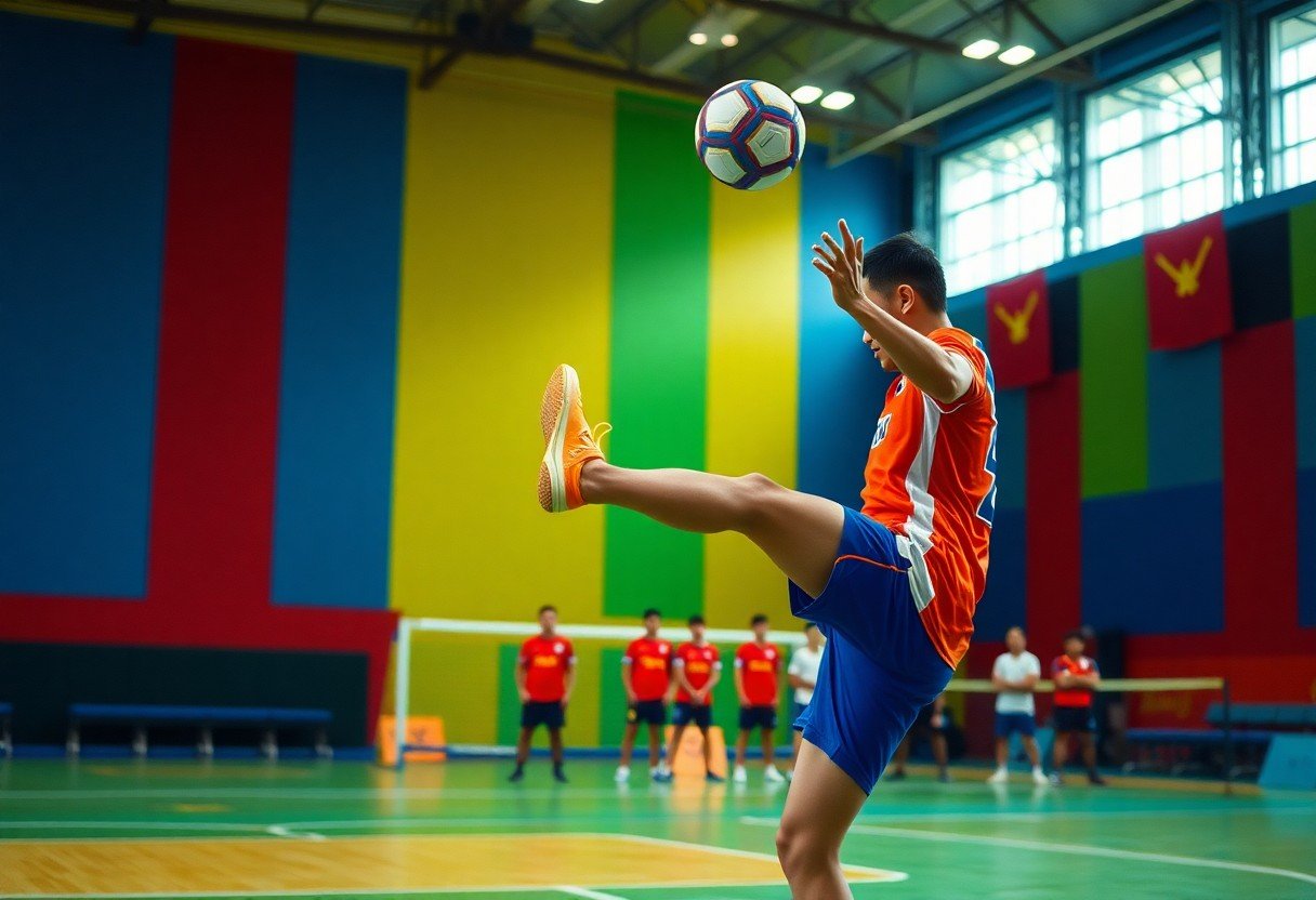 Building Focus and Confidence in Sepak Takraw