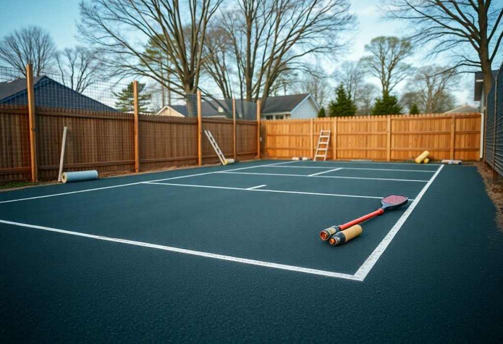 Build a Pickleball Court