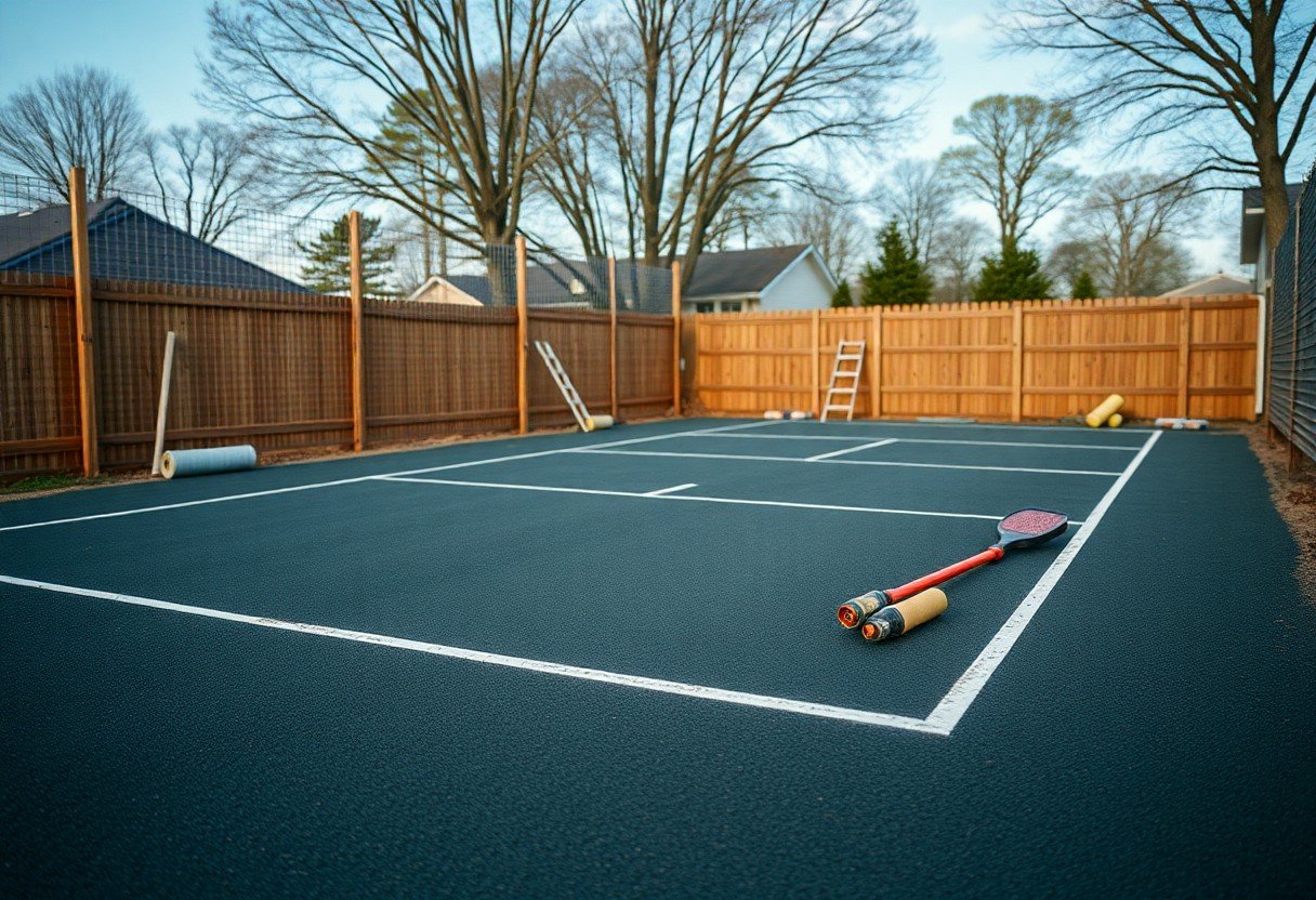 Build a Pickleball Court