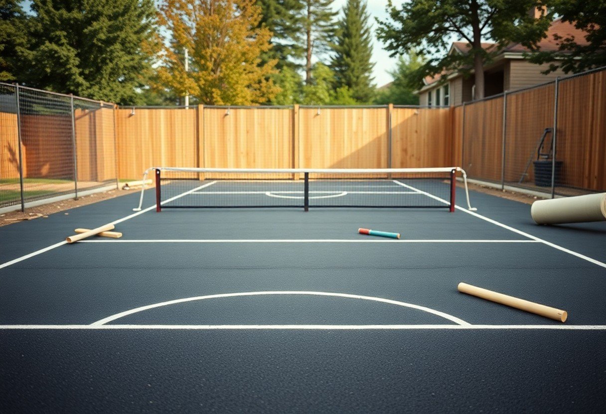 Build a Pickleball Court