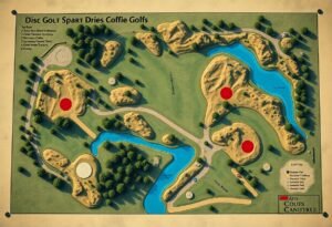 Disc Golf Course Map & Layout - How Courses Are Designed