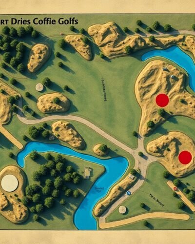 Disc Golf Course Map & Layout