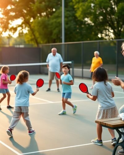 Pickleball for Kids and Families