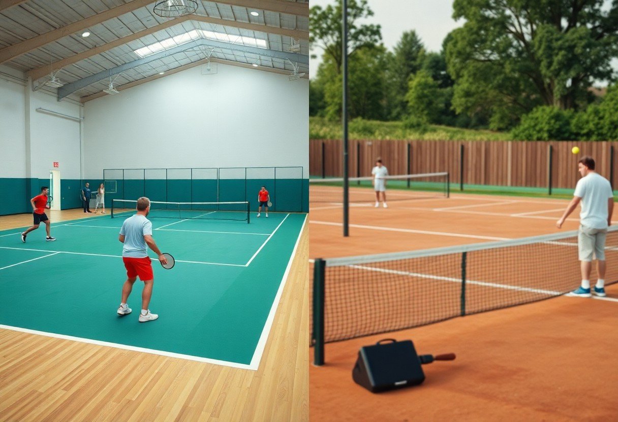 Pickleball vs Tennis