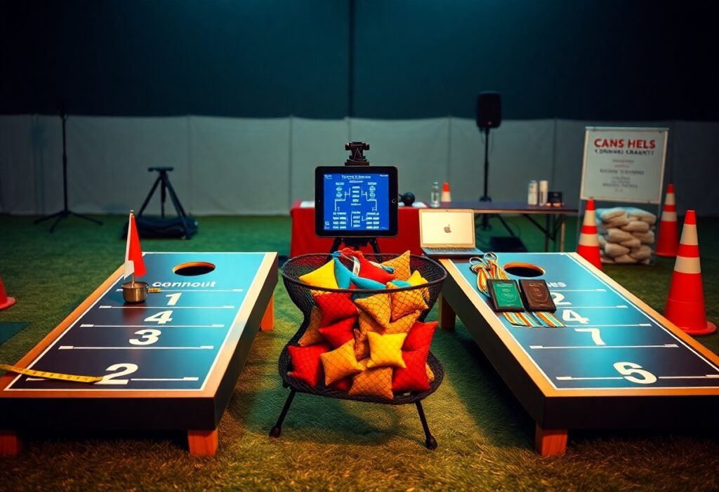 Host a Cornhole Tournament