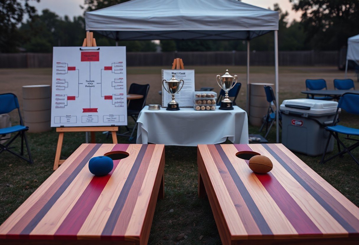 Host a Cornhole Tournament