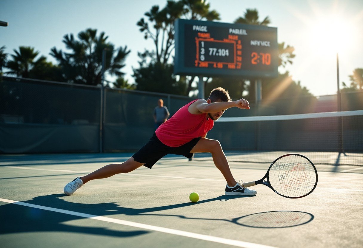 Warm Up Before a Padel Match