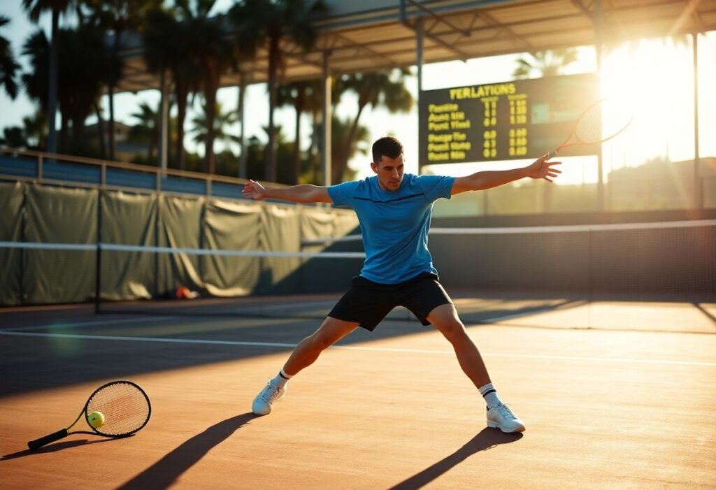 Warm Up Before a Padel Match