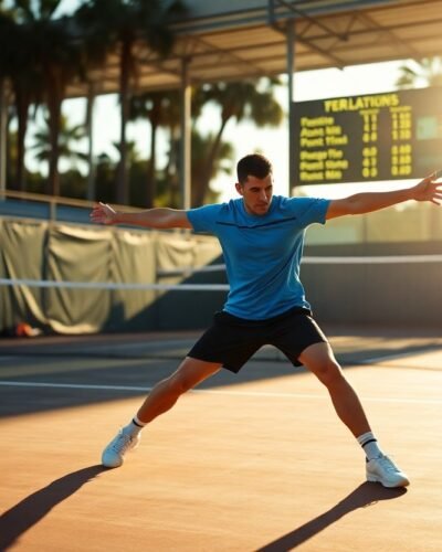 Warm Up Before a Padel Match