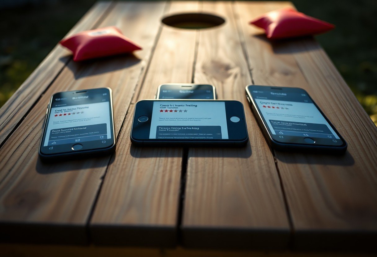 Best Cornhole Apps for Score Tracking