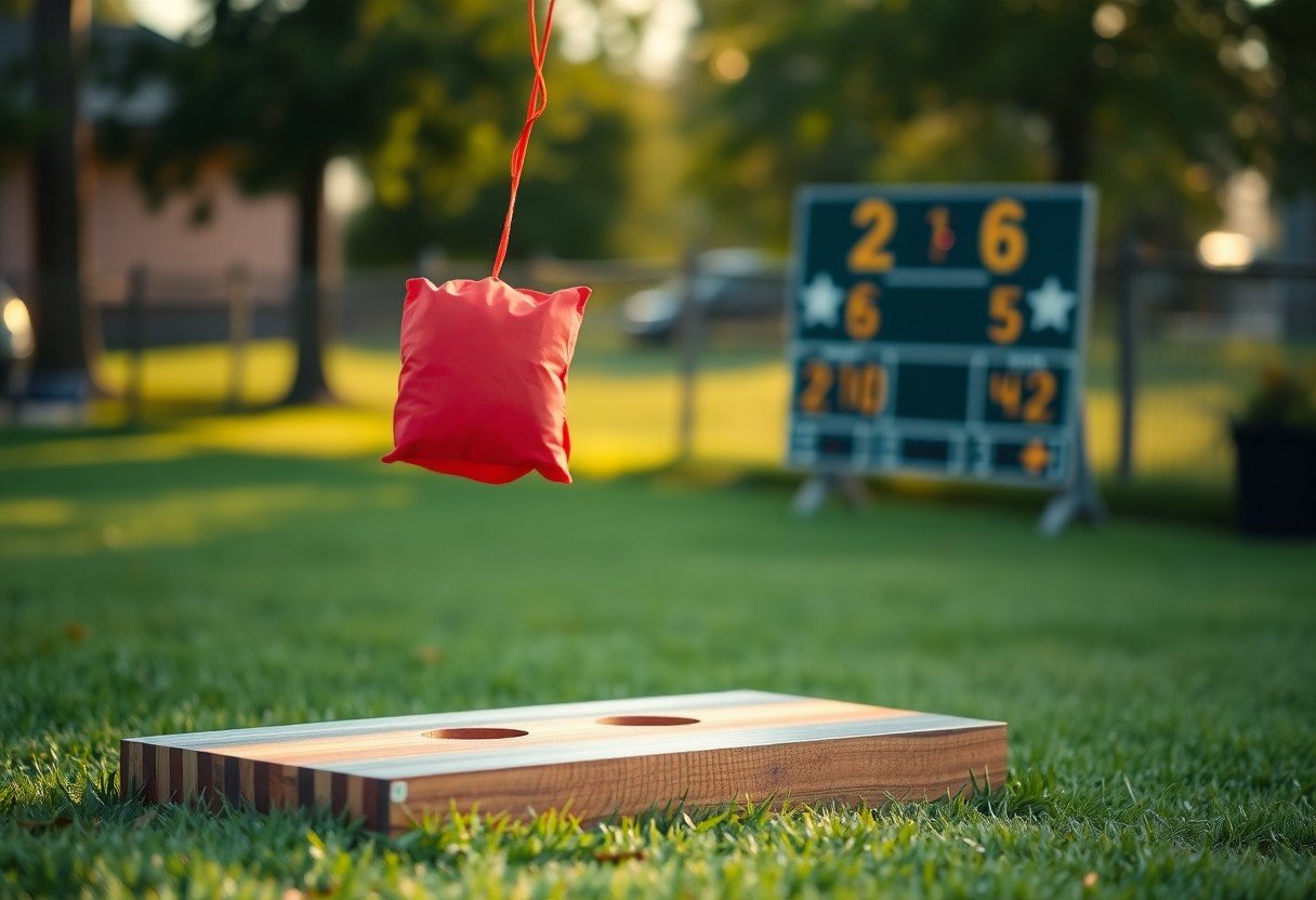 Cornhole Trick Shots & Challenges