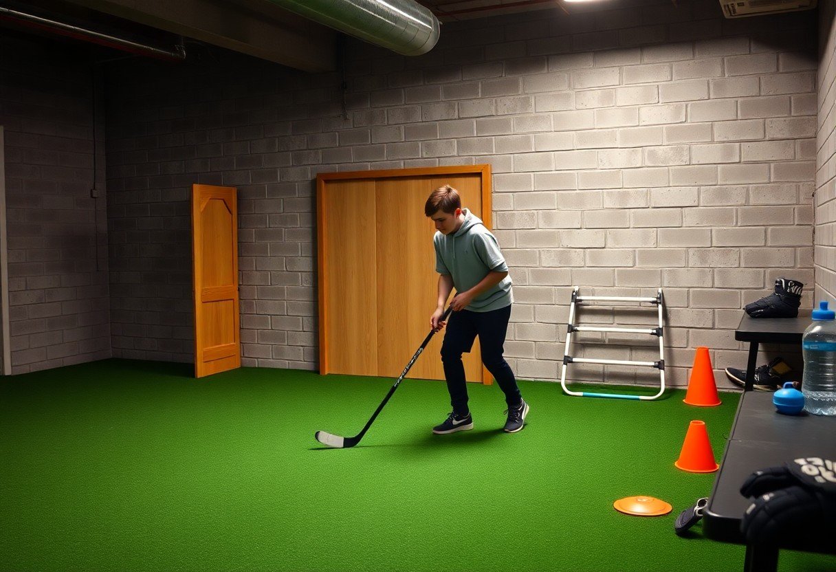 Stick Handling Drills to Practice at Home