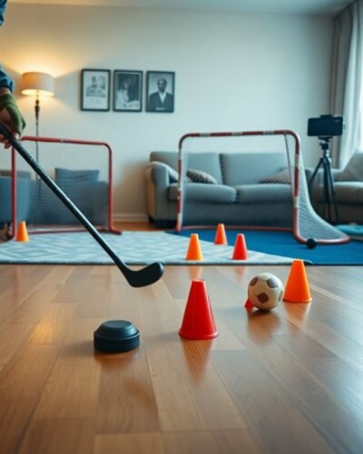 Stick Handling Drills to Practice at Home