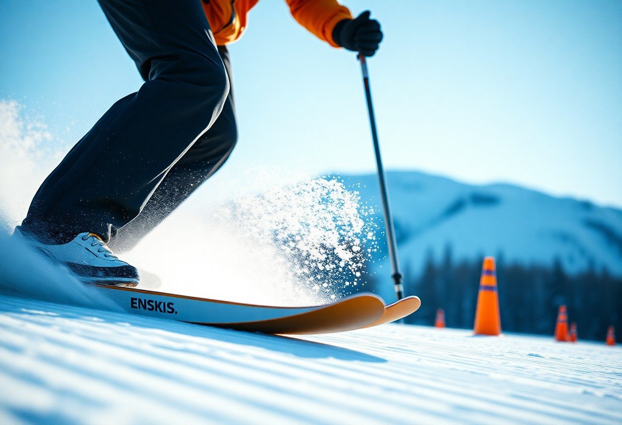 How to Stop and Turn in Alpine Skiing  