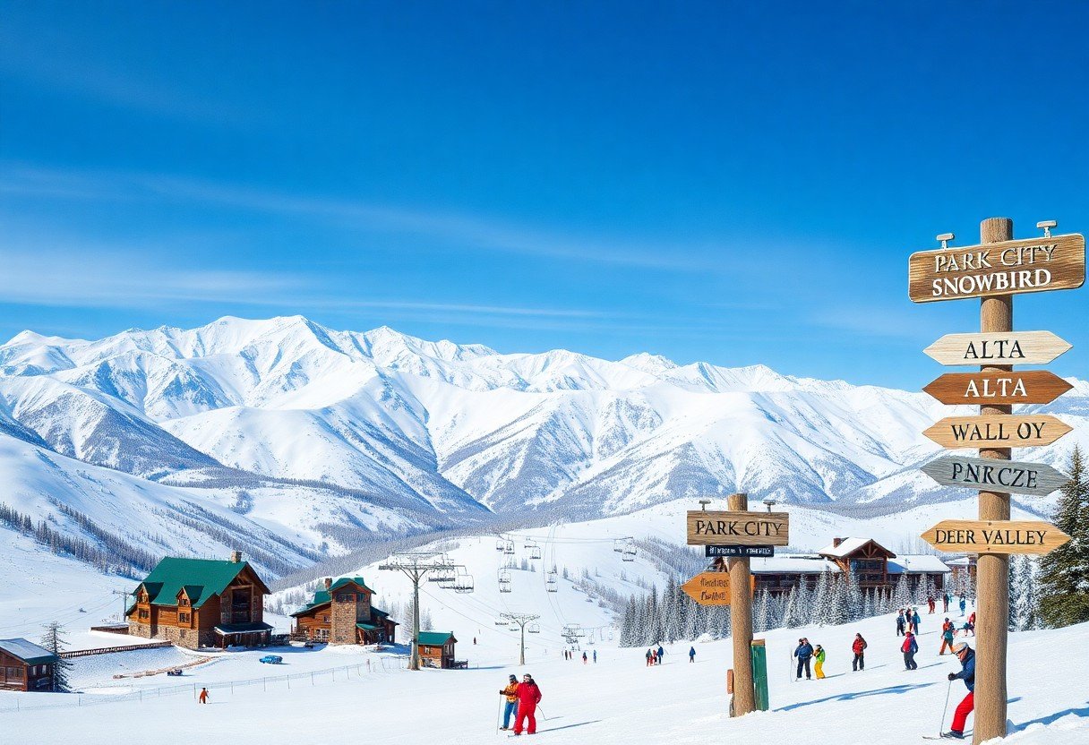 Best Alpine Skiing in Utah 